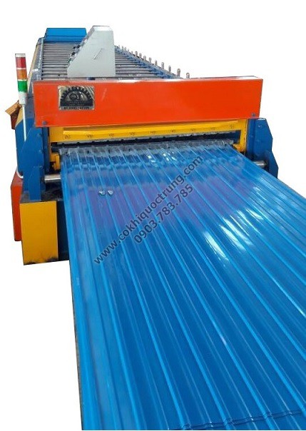 Máy cán tôn – Tiết kiệm chi phí, thời gian và sức lao động - Cơ Khí Quốc Trung